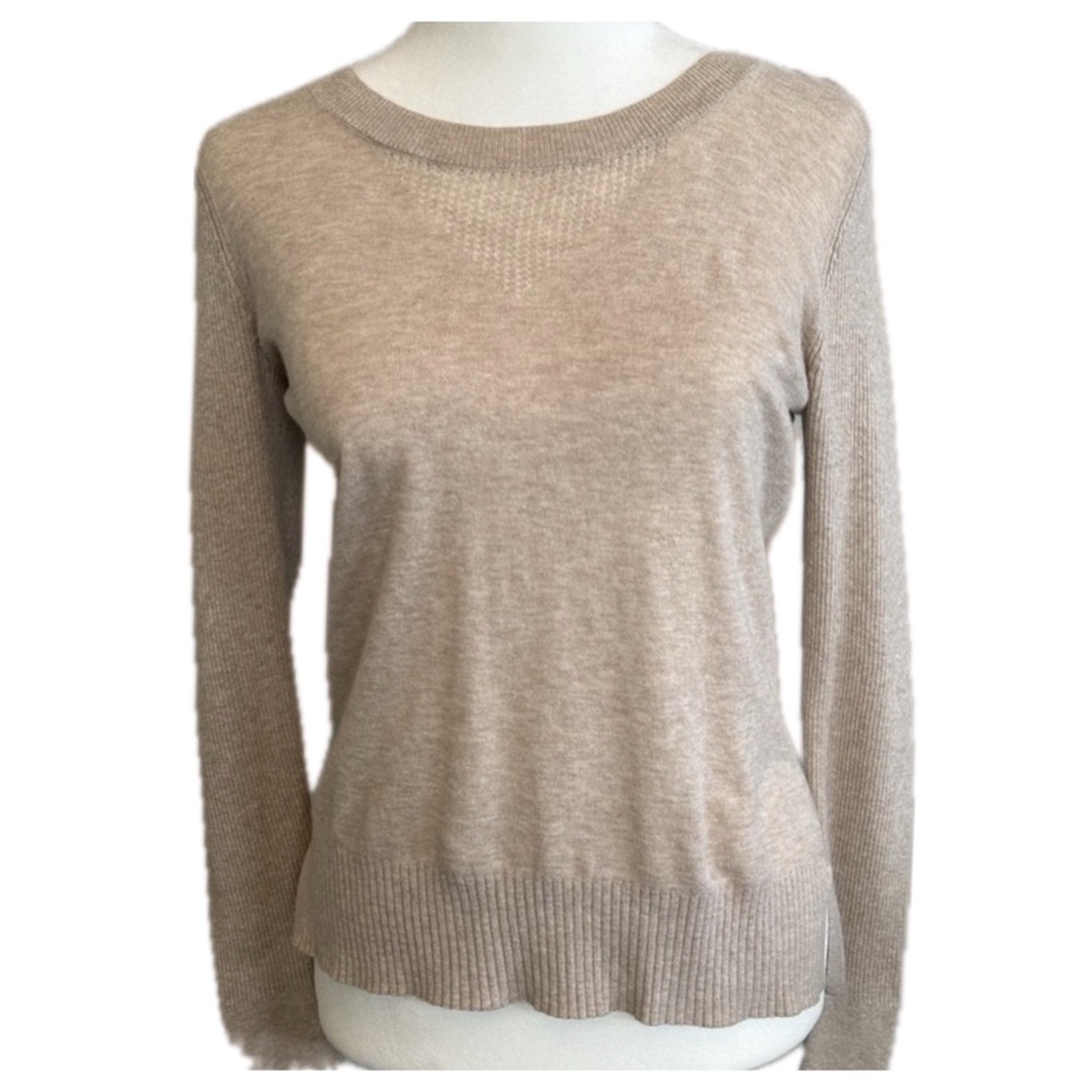 Victoria’s Secret Beige Crew Neck Sweater